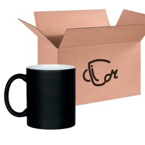 Mug Magico Negro Mate Caja X36 Und