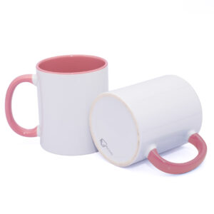 Mug Oreja Y Color Interno Rosado