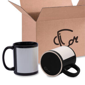 Mug Recuadro Negro Caja X36 Und