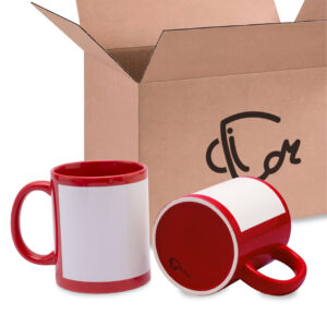 Mug Recuadro Rojo Caja X36 Und
