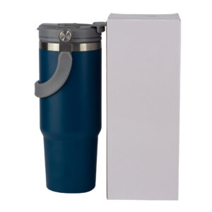 Termo Classic Flip Straw Tumbler Azul Profundo