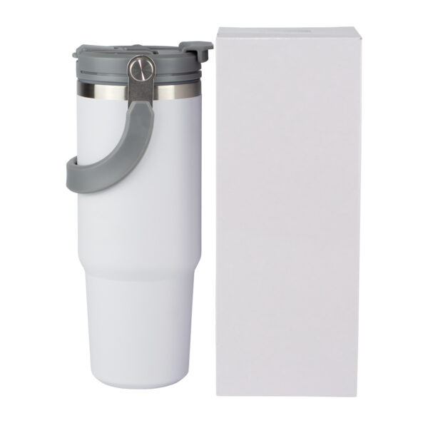 Termo Classic Flip Straw Tumbler Blanco