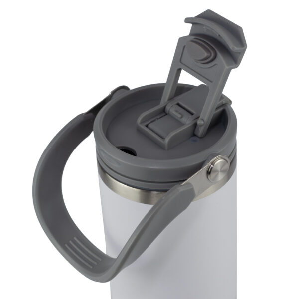Termo Classic Flip Straw Tumbler Blanco - Imagen 3