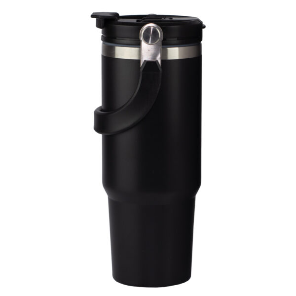 Termo Classic Flip Straw Tumbler Negro - Imagen 2