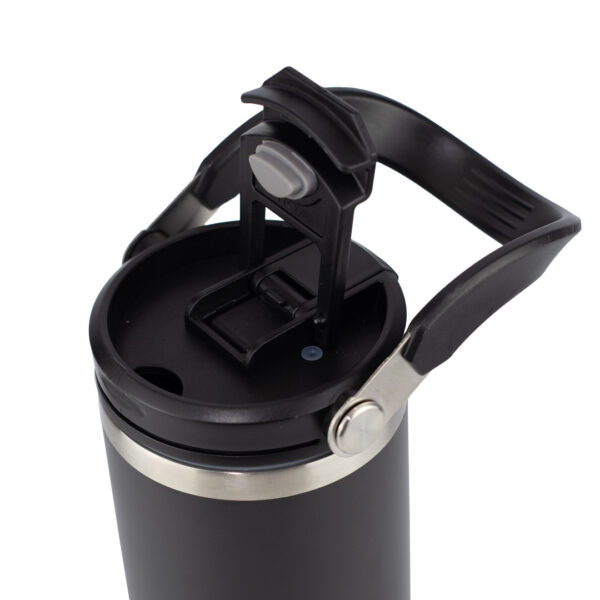 Termo Classic Flip Straw Tumbler Negro - Imagen 3