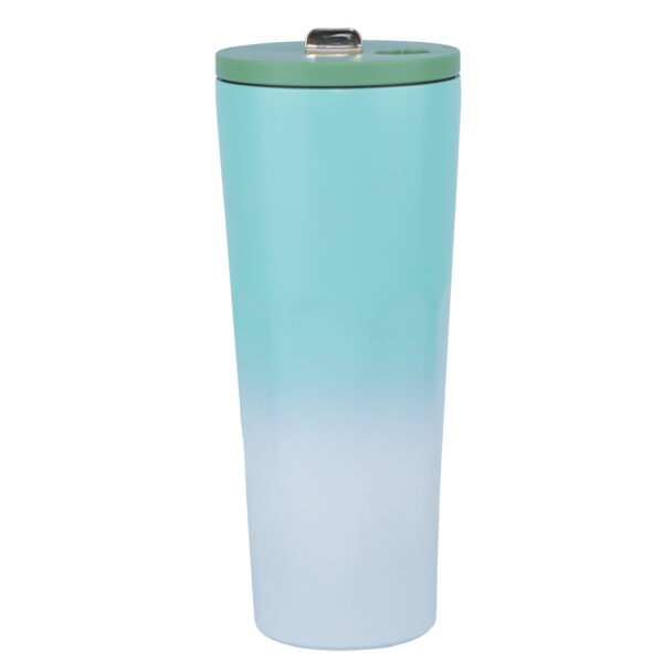 Termo Doble Pitillo Acero Inoxidable Verde Menta - Imagen 2