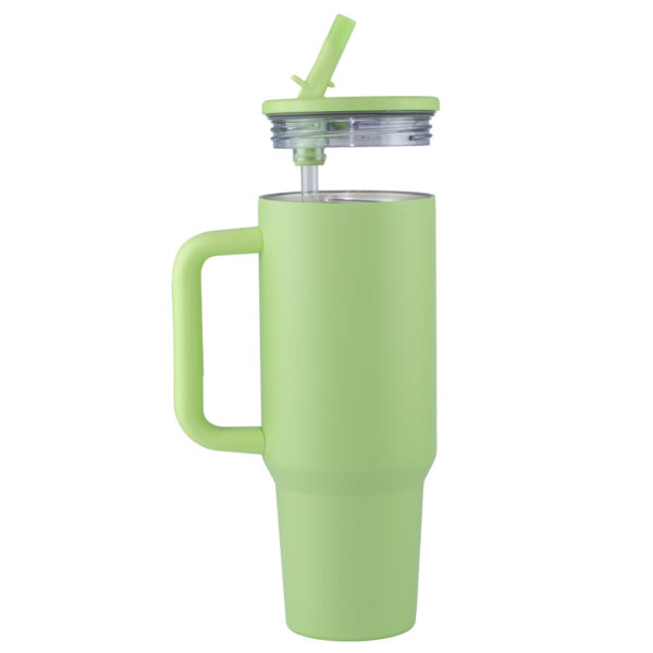 Termo Sport Bombilla Con Manija Acero Inoxidable 40 Oz Verde Manzana - Imagen 3